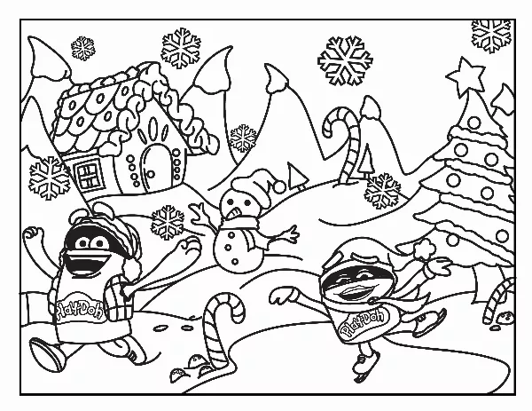 Play Doh Colouring Sheet 7